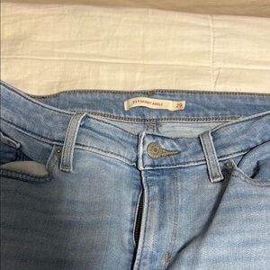 Women's Light Blue Skinny Jeans